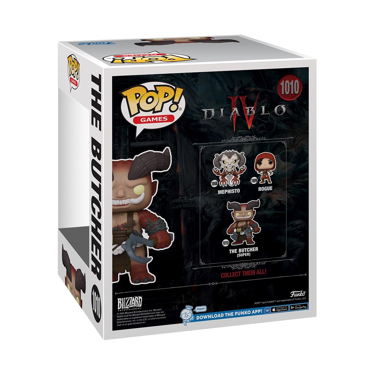 Funko Pop! Super: Diablo IV - The Butcher : Amazon.ca: Toys & Games